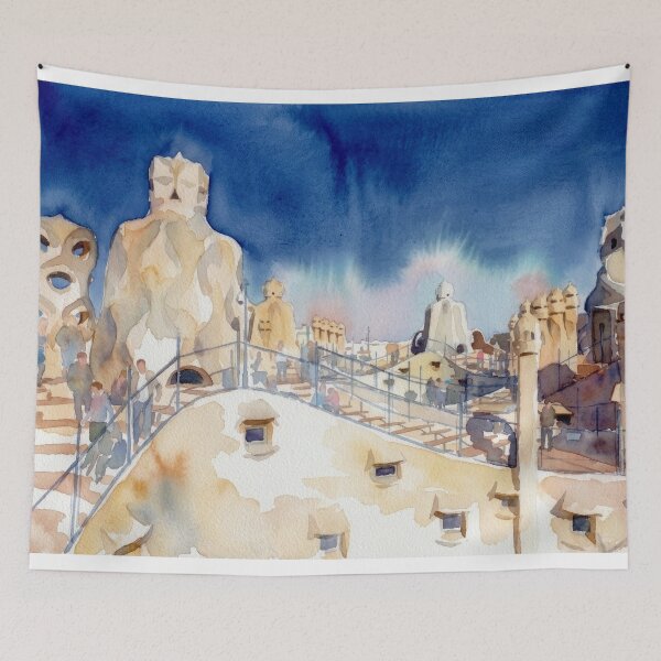 Item preview, Casa Milà La Pedrera Rooftop designed and sold by caracatita75.