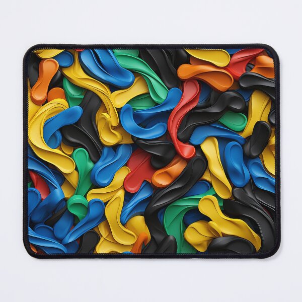 Item preview, Tangled Plastic Worm Swirl Seamless Photo Texture designed and sold by DigitaICraft.
