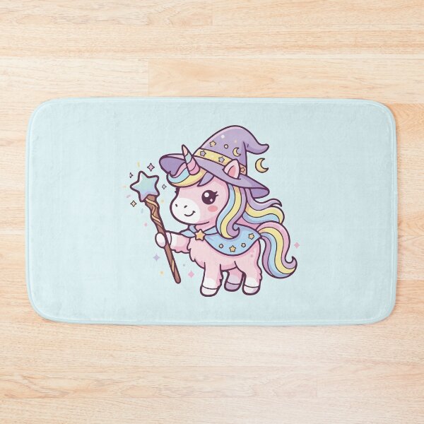 Item preview, Cute Kawaii Wizard Unicorn Magic Wand designed and sold by BrownHorse90s.