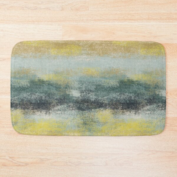 Item preview, Resort Ombre Gold Blue Dreamscape Horizon Textured Abstract designed and sold by RenattaZare.