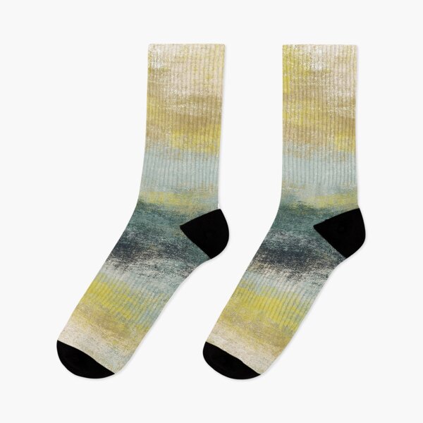 Item preview, Resort Ombre Gold Blue Dreamscape Horizon Textured Abstract designed and sold by RenattaZare.