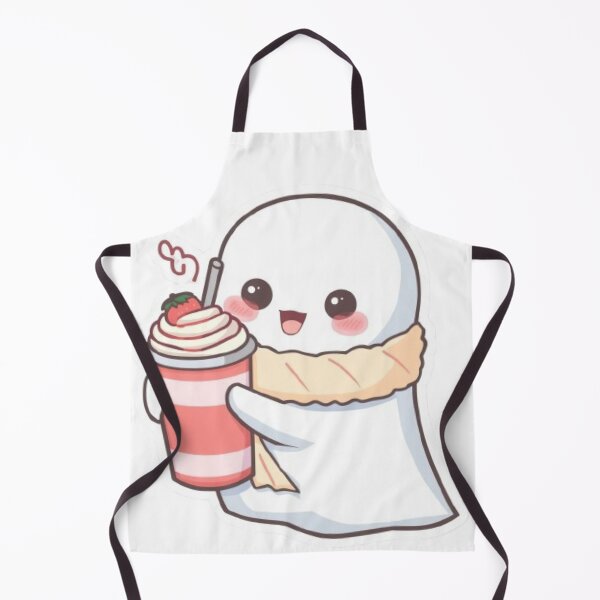 Item preview, Cute Pastel Ghost Coffee Kawaii Sticker | Cozy Autumn Ghost Mascot designed and sold by Stylestickers55.