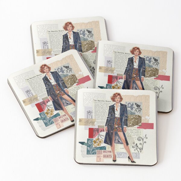Item preview, Fashion Editorial Collage – Modern Vogue Inspired Style designed and sold by FotoworldEdel.