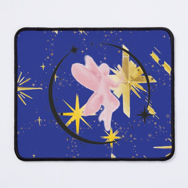 Item preview,  Magical pink fairy with golden star designed and sold by sisterthreein.