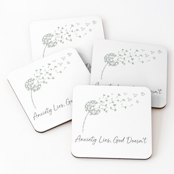 Item preview, Anxiety Lies God Doesn’t Christian Mental Health Quote designed and sold by Kayshies8120.
