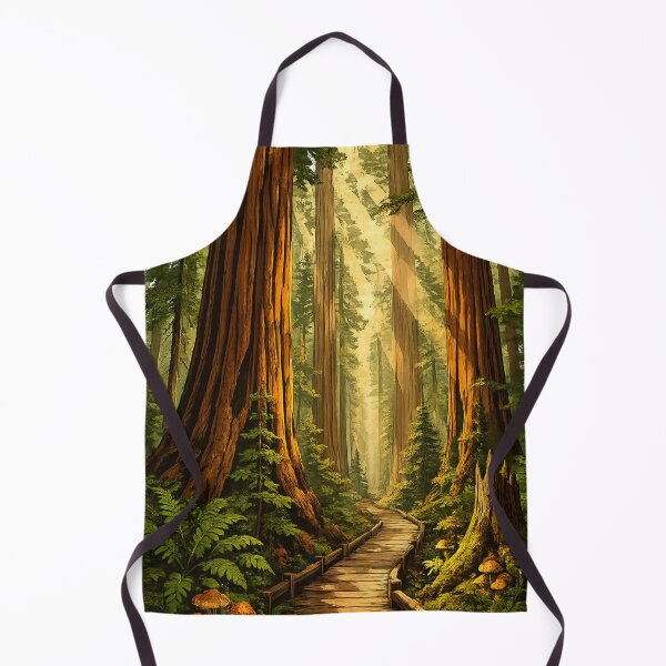 Item preview, Redwood Giant Forest Trail - Old Growth Nature designed and sold by irfanshikh.