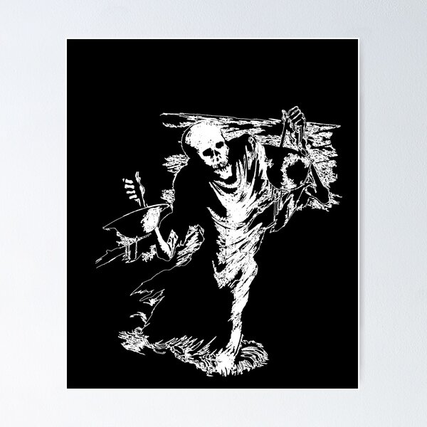 Item preview, THENOIR - Wake up dead Graphic Skeleton designed and sold by TheNoirShop.
