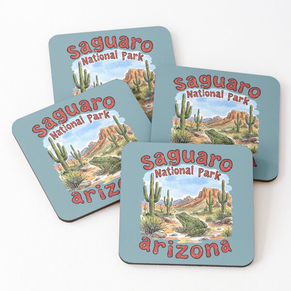 Item preview, Saguaro National Park Arizona Cute Desert Landscape designed and sold by HowToCanadian.