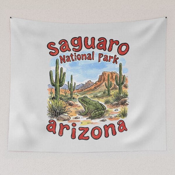 Item preview, Saguaro National Park Arizona Cute Desert Landscape designed and sold by HowToCanadian.