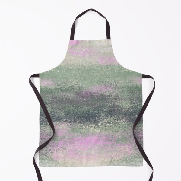 Item preview, Resort Ombre Green Pink Dreamscape Horizon Textured Abstract designed and sold by RenattaZare.