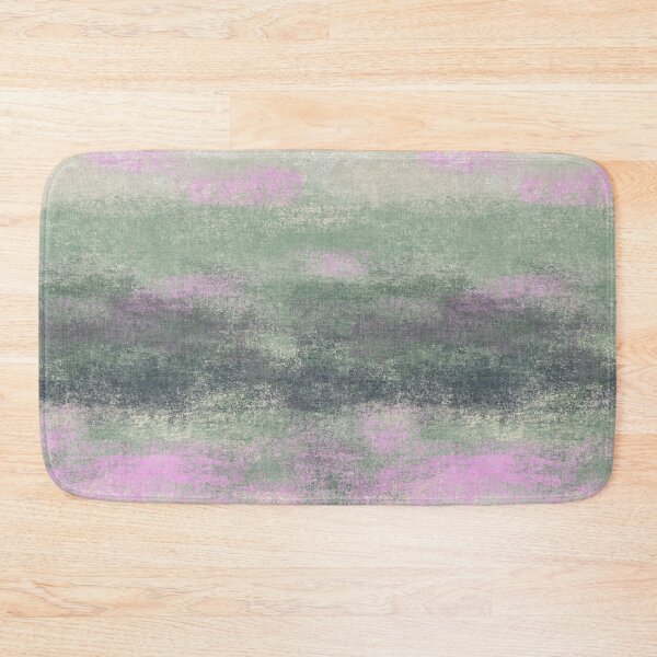 Item preview, Resort Ombre Green Pink Dreamscape Horizon Textured Abstract designed and sold by RenattaZare.