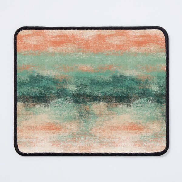 Item preview, Resort Ombre Green Terracotta Dreamscape Horizon Textured Abstract designed and sold by RenattaZare.