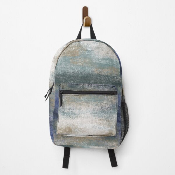 Item preview, Resort Ombre Moody Blue Green Dreamscape Horizon Textured Abstract designed and sold by RenattaZare.