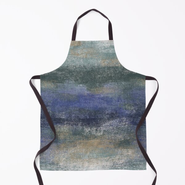 Item preview, Resort Ombre Moody Blue Green Dreamscape Horizon Textured Abstract designed and sold by RenattaZare.