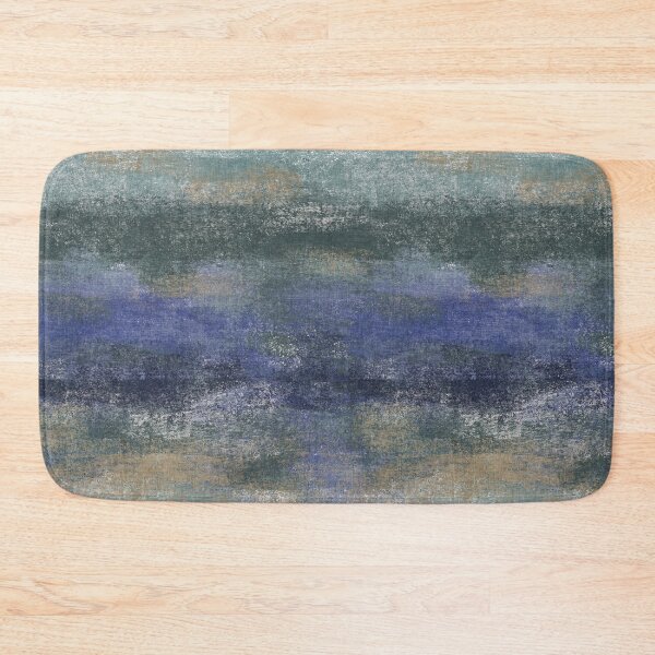 Item preview, Resort Ombre Moody Blue Green Dreamscape Horizon Textured Abstract designed and sold by RenattaZare.