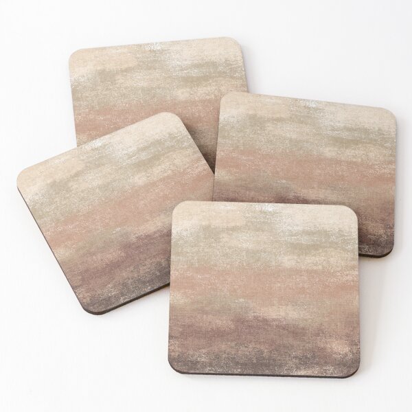 Item preview, Resort Ombre Neutral Brown Dreamscape Horizon Textured Abstract designed and sold by RenattaZare.