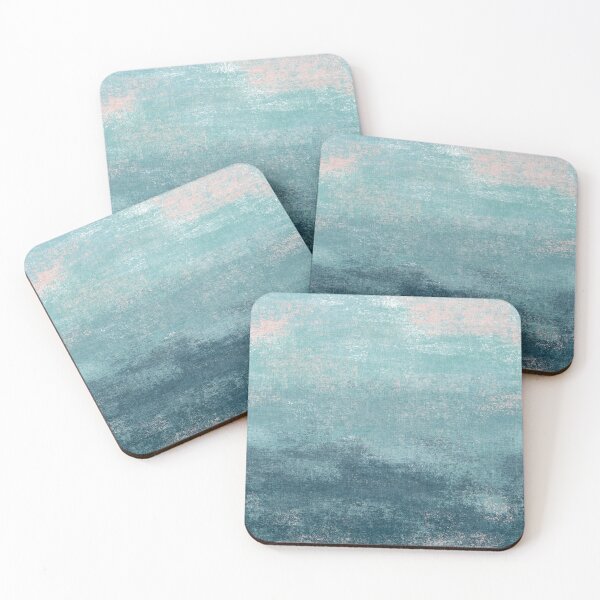 Item preview, Resort Ombre Blue Dreamscape Horizon Textured Abstract designed and sold by RenattaZare.