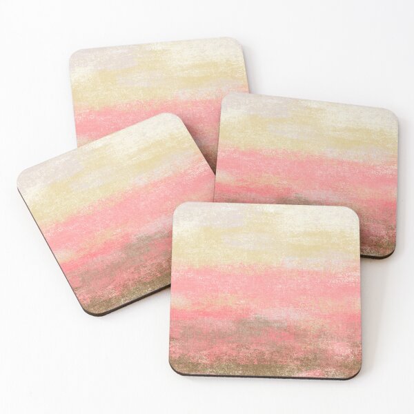Item preview, Resort Ombre Pink Dreamscape Horizon Textured Abstract designed and sold by RenattaZare.