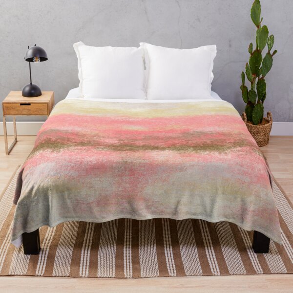 Item preview, Resort Ombre Pink Dreamscape Horizon Textured Abstract designed and sold by RenattaZare.