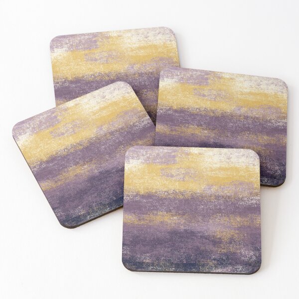 Item preview, Resort Ombre Purple Dreamscape Horizon Textured Abstract designed and sold by RenattaZare.