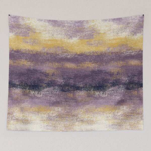 Item preview, Resort Ombre Purple Dreamscape Horizon Textured Abstract designed and sold by RenattaZare.