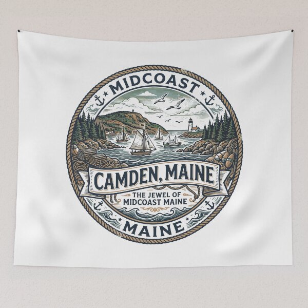 Item preview, Camden Maine designed and sold by bihtti.