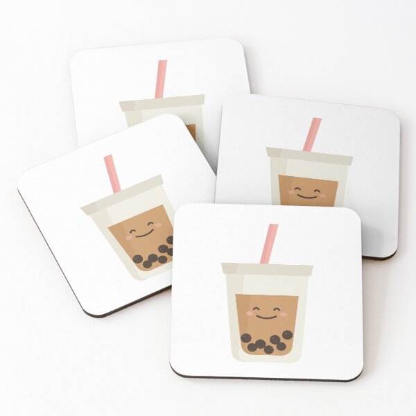 Item preview, Happy Bubble Tea designed and sold by InkPixell.