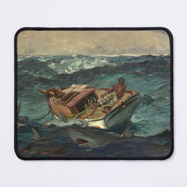 Item preview, Winslow Homer-The Gulf Stream designed and sold by tomorrowsart.