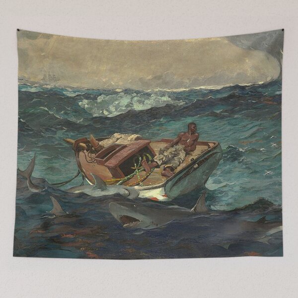 Item preview, Winslow Homer-The Gulf Stream designed and sold by tomorrowsart.