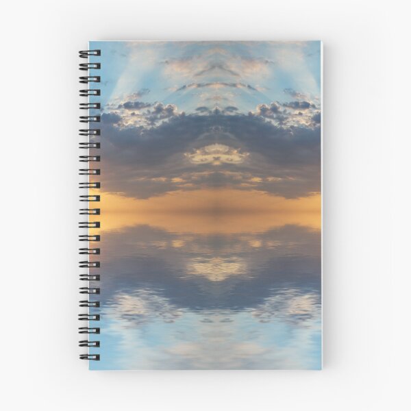 Item preview, Golden Sunset Water Mirror Symmetry designed and sold by SolutionsArt.