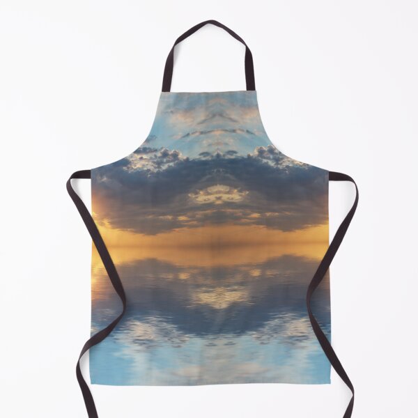 Item preview, Golden Sunset Water Mirror Symmetry designed and sold by SolutionsArt.