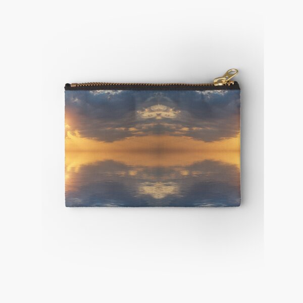 Item preview, Golden Sunset Water Mirror Symmetry designed and sold by SolutionsArt.