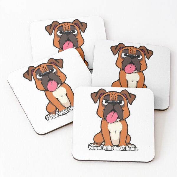 Item preview, Boxer - Forgot What I Was Doing - Funny Boxer Gift designed and sold by pawdrops.