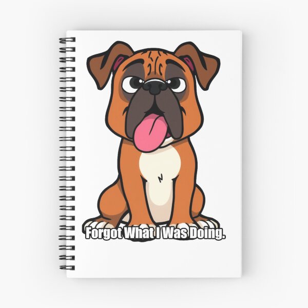 Item preview, Boxer - Forgot What I Was Doing - Funny Boxer Gift designed and sold by pawdrops.