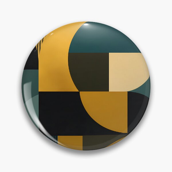 Item preview, Geometric Mid-Century Sun Abstract Art designed and sold by Aureva Arts Shop.