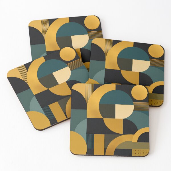 Item preview, Arte Abstracto Geométrico Sol Retro designed and sold by Aureva Arts Shop.