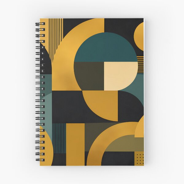 Item preview, Geometric Mid-Century Sun Abstract Art designed and sold by Aureva Arts Shop.