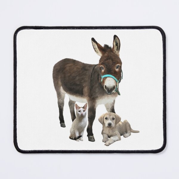 Item preview, Detailed illustration of a donkey dog cat All proceeds go to animal charities and rescues designed and sold by AnimalFriends1.