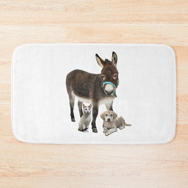 Item preview, Detailed illustration of a donkey dog cat All proceeds go to animal charities and rescues designed and sold by AnimalFriends1.