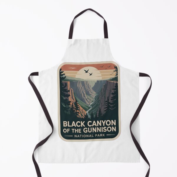 Item preview, Black Canyon of the Gunnison National Park Vintage Travel Badge designed and sold by Teelogic.