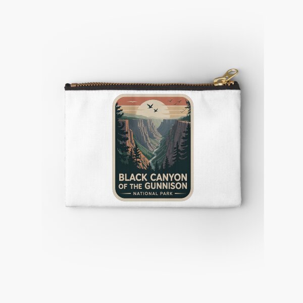 Item preview, Black Canyon of the Gunnison National Park Vintage Travel Badge designed and sold by Teelogic.