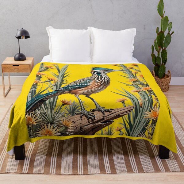 Item preview, Greater Roadrunner Surrounded By Yucca flower New Mexico State 2 designed and sold by taiche.