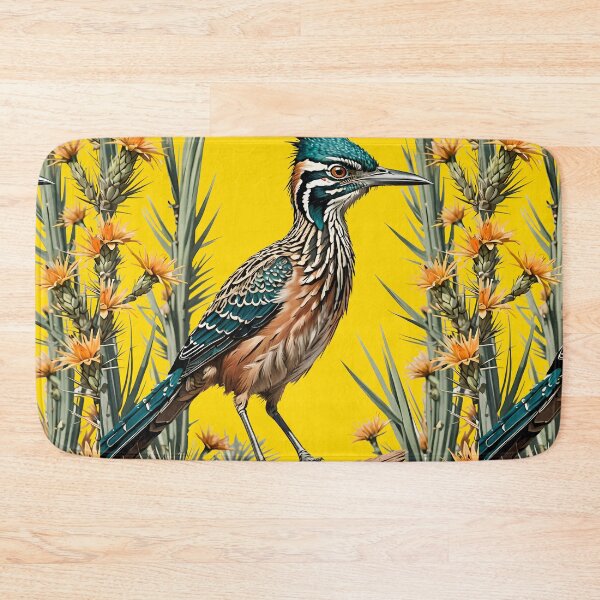 Item preview, Greater Roadrunner Surrounded By Yucca flower New Mexico State 2 designed and sold by taiche.