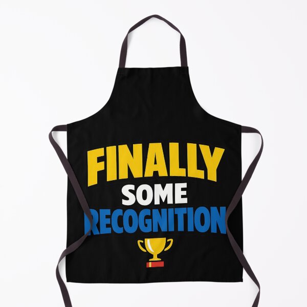 Item preview, Finally Some Recognition Funny Trophy Quote designed and sold by TeeTimeTreasure.