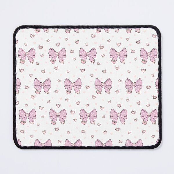 Item preview, Coquette Pencils Bows Background designed and sold by Julza Art.