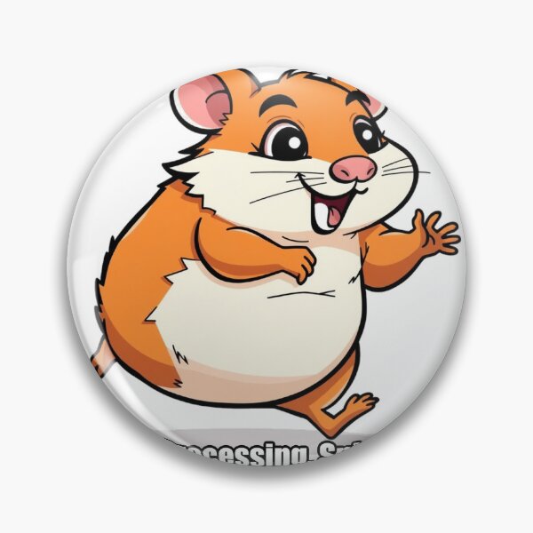 Item preview, Hamster - Spinning Processing Spinning More - Funny Hamster Gift designed and sold by pawdrops.