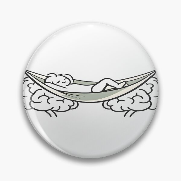 Item preview, Nervous System on Vacation Minimalist Line Art | Mental Health Self Care Design designed and sold by RizRay.