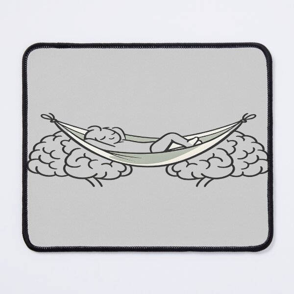 Item preview, Nervous System on Vacation Minimalist Line Art | Mental Health Self Care Design designed and sold by RizRay.
