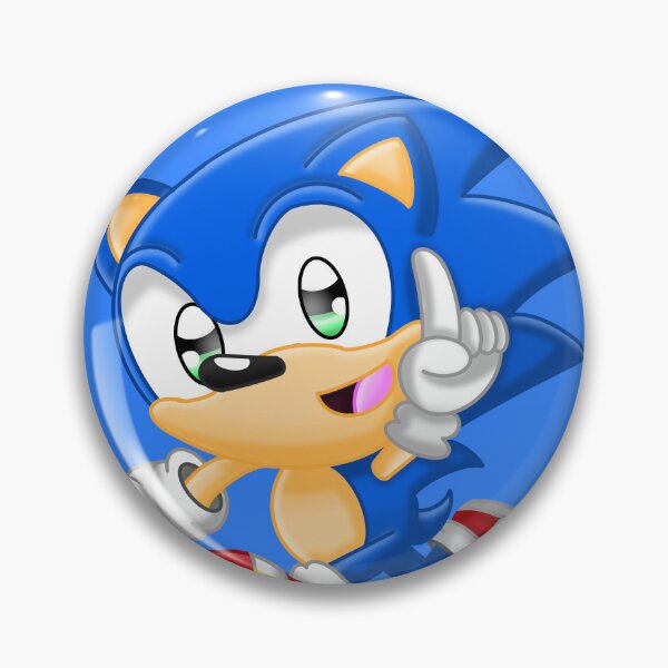 Item preview, Chibi Sonic designed and sold by VioletMoonAnimation.