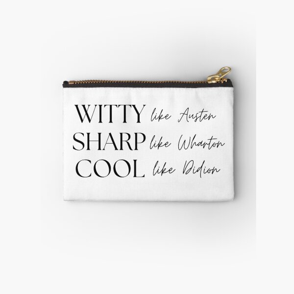 Artikelvorschau, Dreizeiler Witty like Austen Sharp like Wharton Cool like Didion entworfen und verkauft von annvanart.